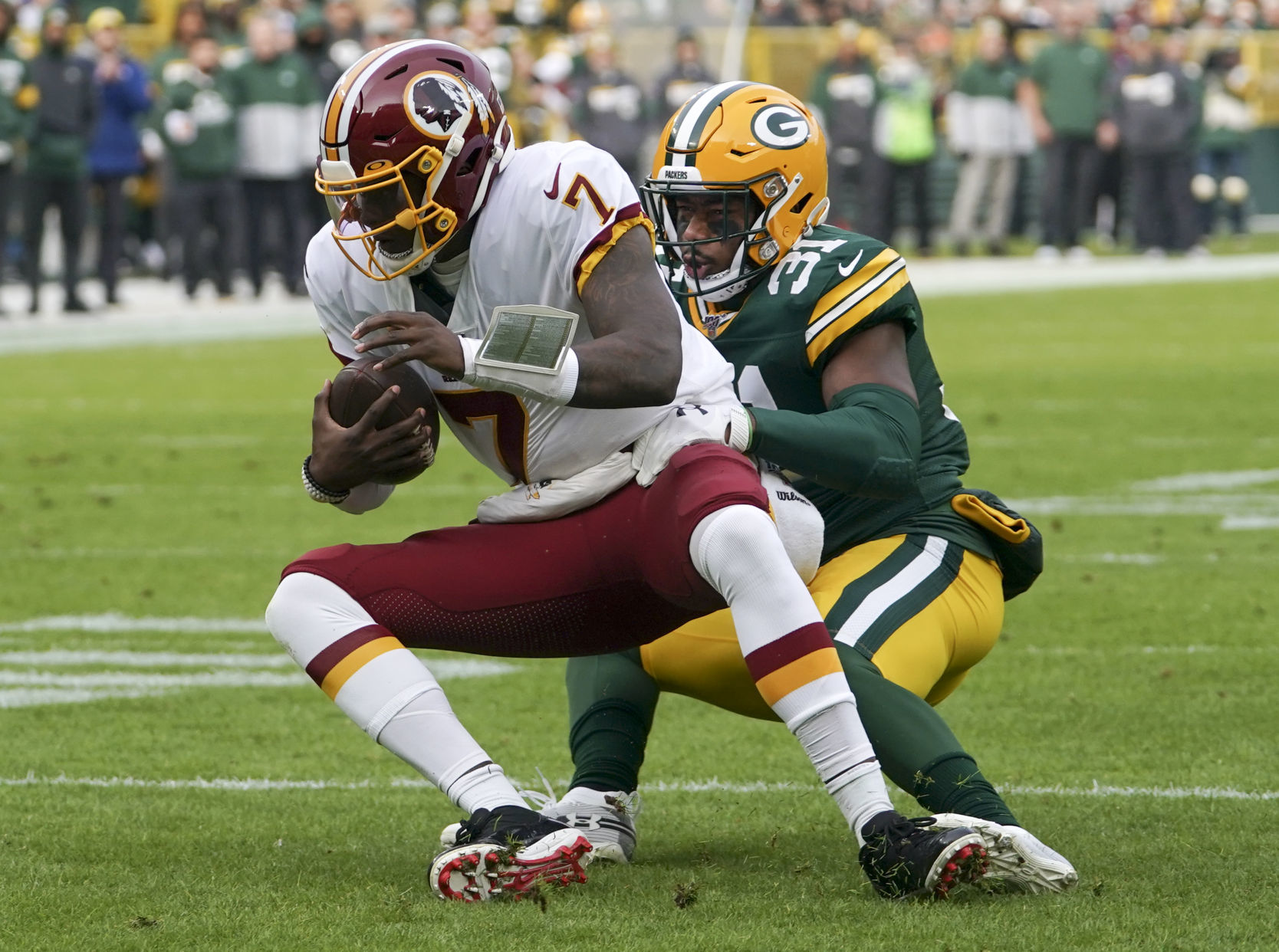 Packers 20, Redskins 15